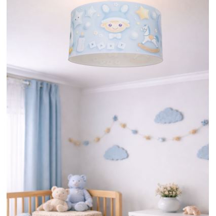 Kinderzimmer-Deckenleuchte KIDS ROOM 1xE27/60W/230V Ø 40 cm Kosmonaut