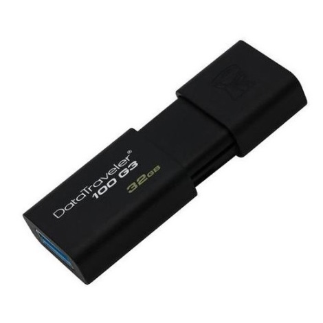 Kingston - Flash-Laufwerk DATATRAVELER 100 G3 USB 3.0 32GB schwarz