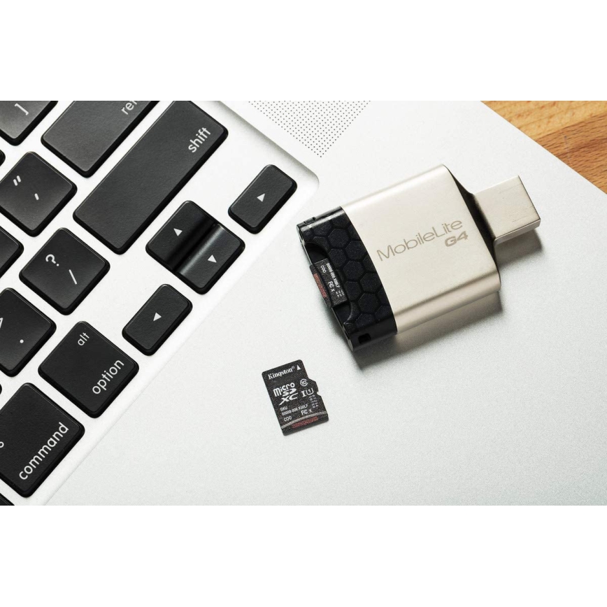 Kingston - MicroSDXC 128GB Canvas Select Plus U1 100MB/s + SD-Adapter