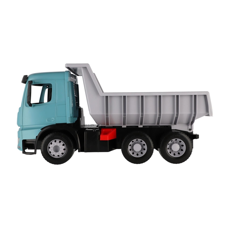 Kipper-LKW Mercedes GIGA TRUCKS, 65 cm, blau/grau