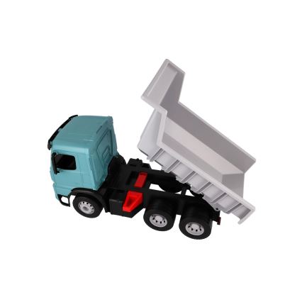 Kipper-LKW Mercedes GIGA TRUCKS, 65 cm, blau/grau