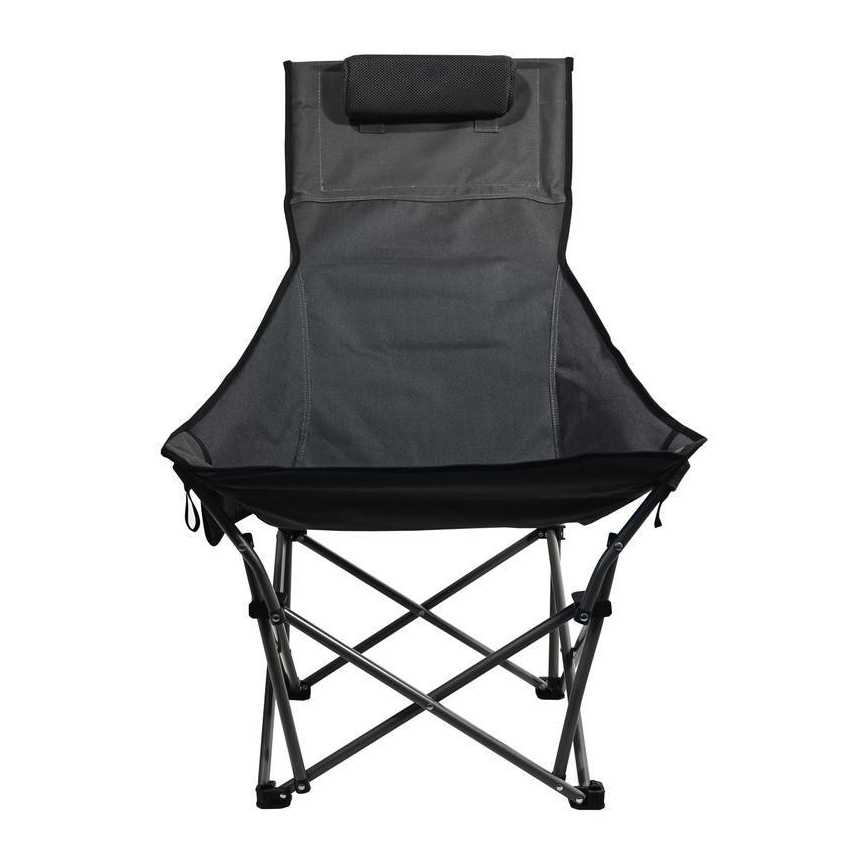 Klappbarer Campingstuhl grau