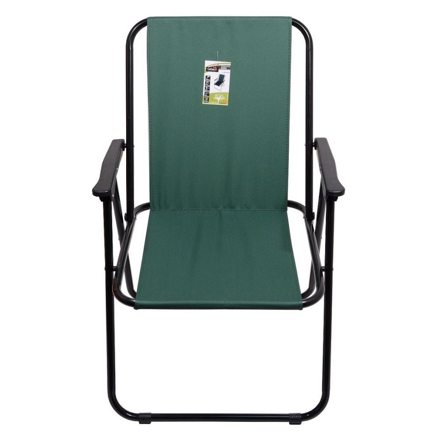 Klappbarer Campingstuhl grün