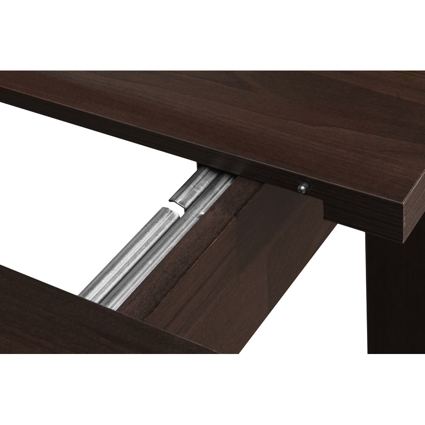 Klappbarer Esstisch SALUTO 76x110 cm Buche/Wenge