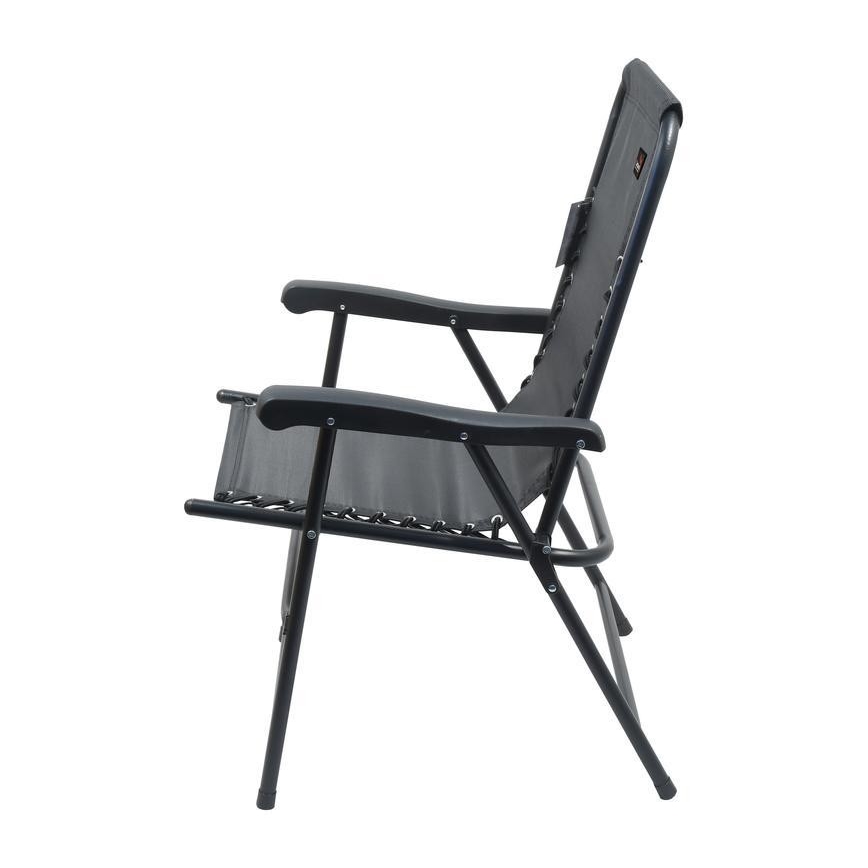 Klappbarer Gartenstuhl schwarz