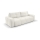 Klappbares Dreisitzer-Polstersofa mit Stauraum ALMADA beige