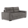 Klappbares Dreisitzer-Sofa COMO grau