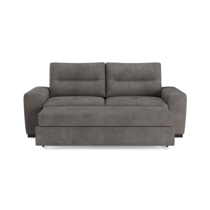 Klappbares Dreisitzer-Sofa COMO grau