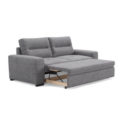 Klappbares Dreisitzer-Sofa COMO grau