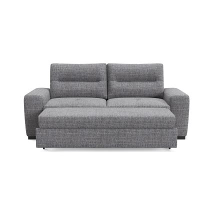 Klappbares Dreisitzer-Sofa COMO grau