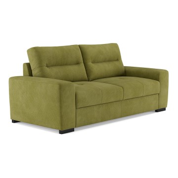 Klappbares Dreisitzer-Sofa COMO grün