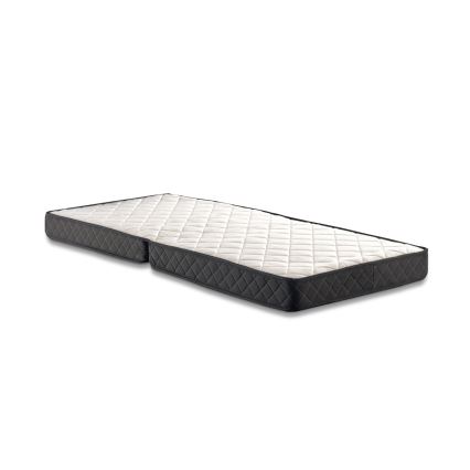 Klappbares Einzelbett aus Metall HERON 90x204 cm, weiß, belastbar bis 120 kg