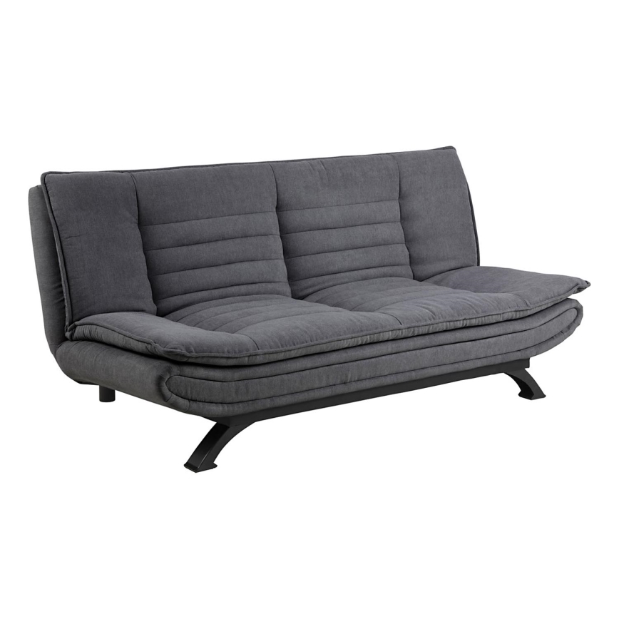 Klappbares Zweisitzer-Sofa AIRI dunkelgrau