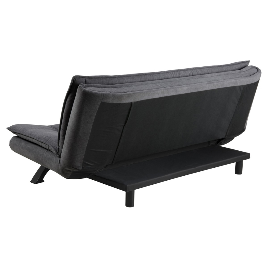 Klappbares Zweisitzer-Sofa AIRI dunkelgrau