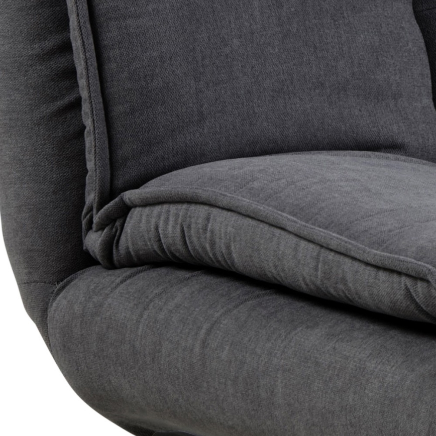 Klappbares Zweisitzer-Sofa AIRI dunkelgrau