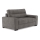Klappbares Zweisitzer-Sofa COMO grau