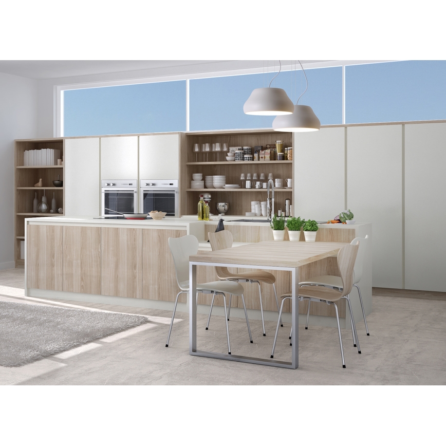 LED-Hängeleuchte Schnur PADDY LED/24W/230V weiß