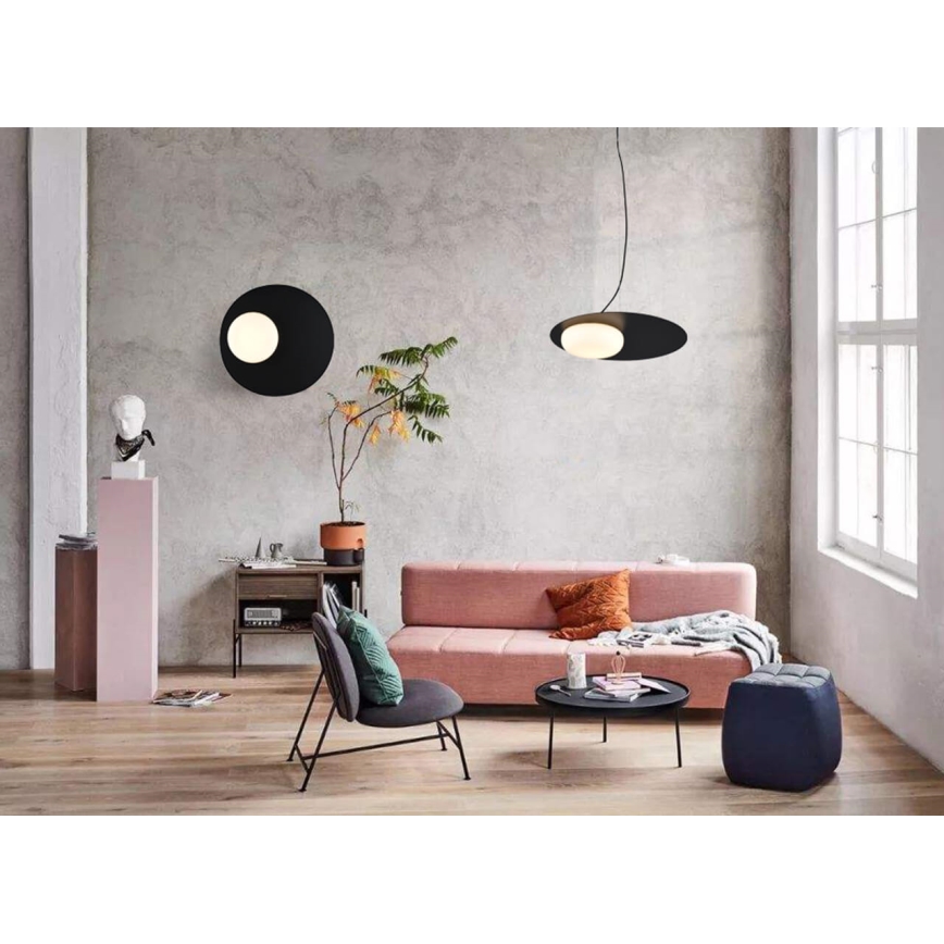 LED Kronleuchter an Kabel PETIT LED/12W/230V schwarz