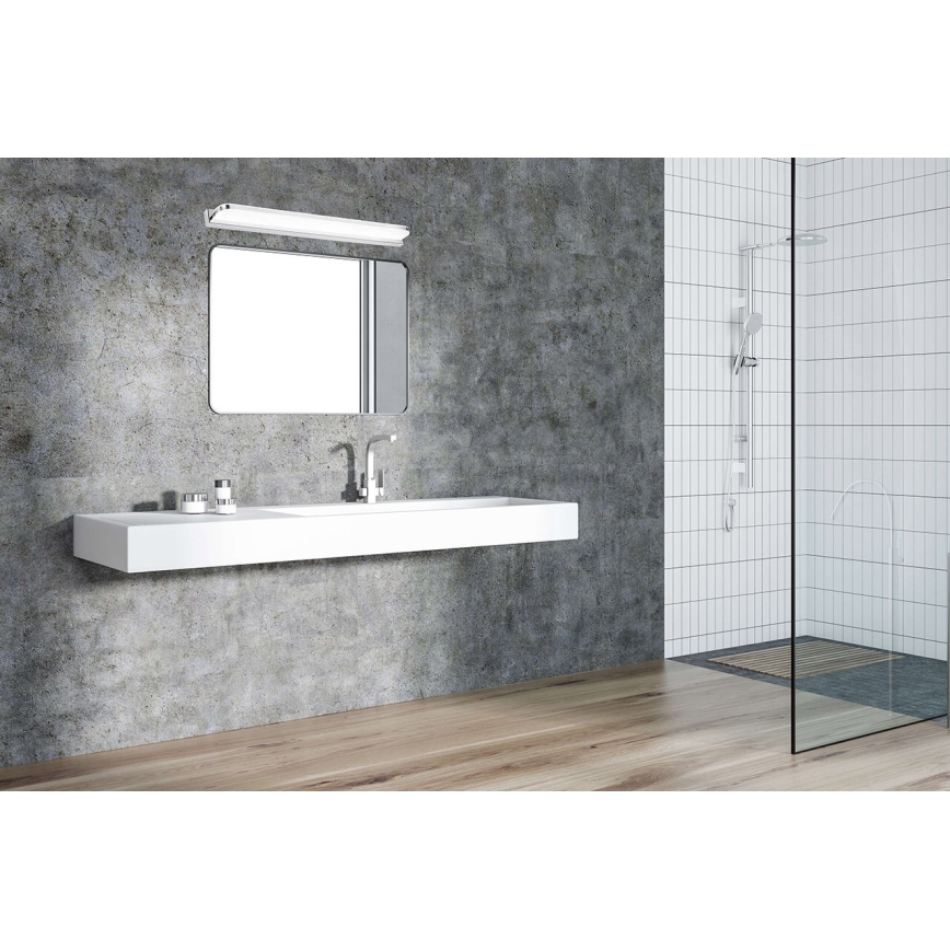 LED Wandleuchte AQUINA LED/9W/230V glänzender Chrom