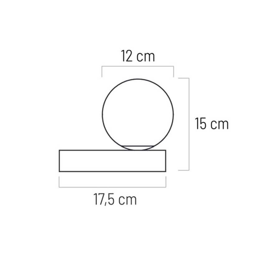 Wandleuchte für Badezimmer RUBY 1xG9/5W/230V IP44 Weiß