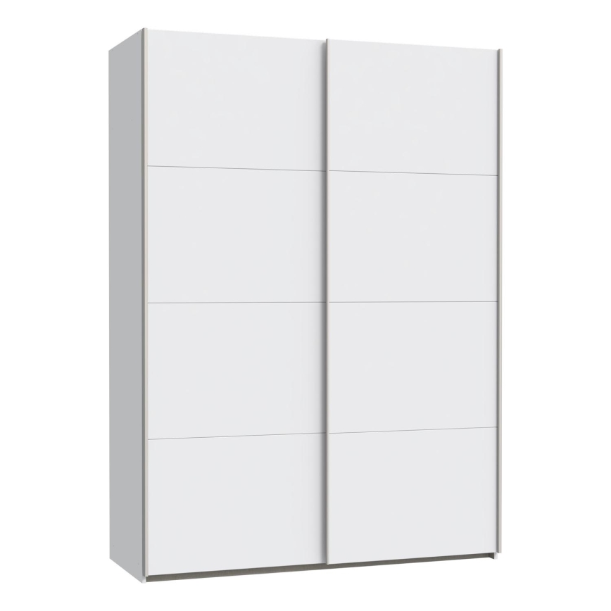 Kleiderschrank KARO 150 x 210 cm weiß