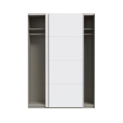 Kleiderschrank KARO 150 x 210 cm weiß