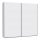 Kleiderschrank KARO 220x210x61 cm weiß