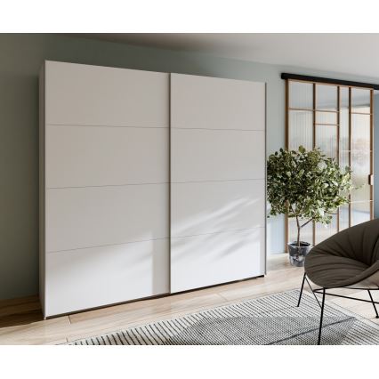 Kleiderschrank KARO 220x210x61 cm weiß