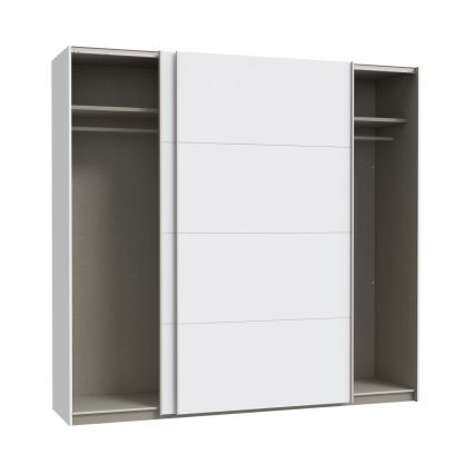 Kleiderschrank KARO 220x210x61 cm weiß