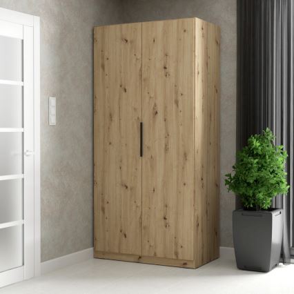 Kleiderschrank MARO 100x213 cm Artisan-Eiche