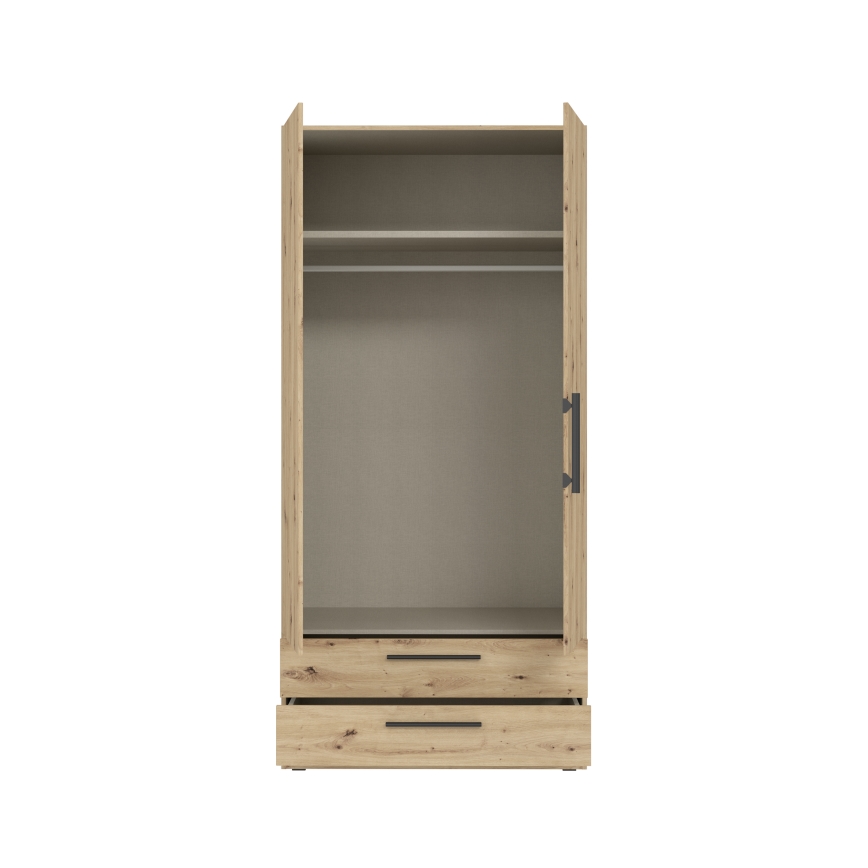 Kleiderschrank MARO 100x213 cm Artisan-Eiche