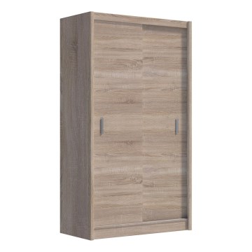 Kleiderschrank mit Schiebetüren SAPHIRA 150x215 cm Eiche Sonoma