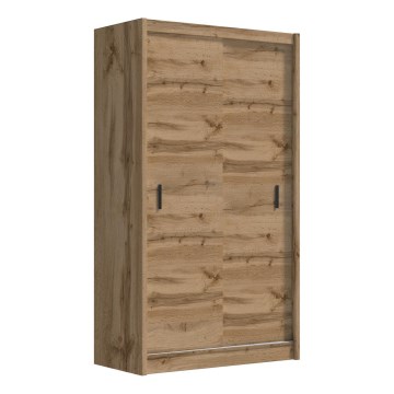 Kleiderschrank mit Schiebetüren SAPHIRA 150x215 cm Eiche Wotan