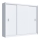 Kleiderschrank mit Schiebetüren SAPHIRA 250x215 cm weiß