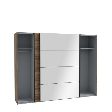Kleiderschrank mit Spiegel OREN 270x210 cm Artisan-Eiche
