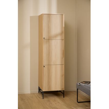 Kleiderschrank OLIVIA 51x200 cm Eiche