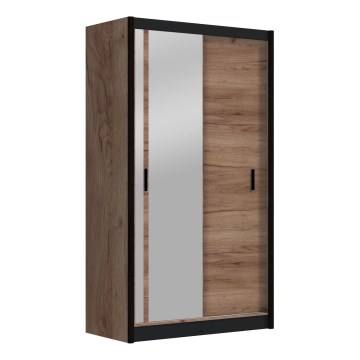 Kleiderschrank SABRINA 120x215 cm Eiche Craft