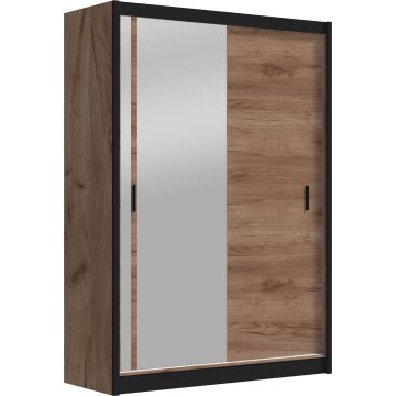 Kleiderschrank SABRINA 150x215 cm Eiche Craft