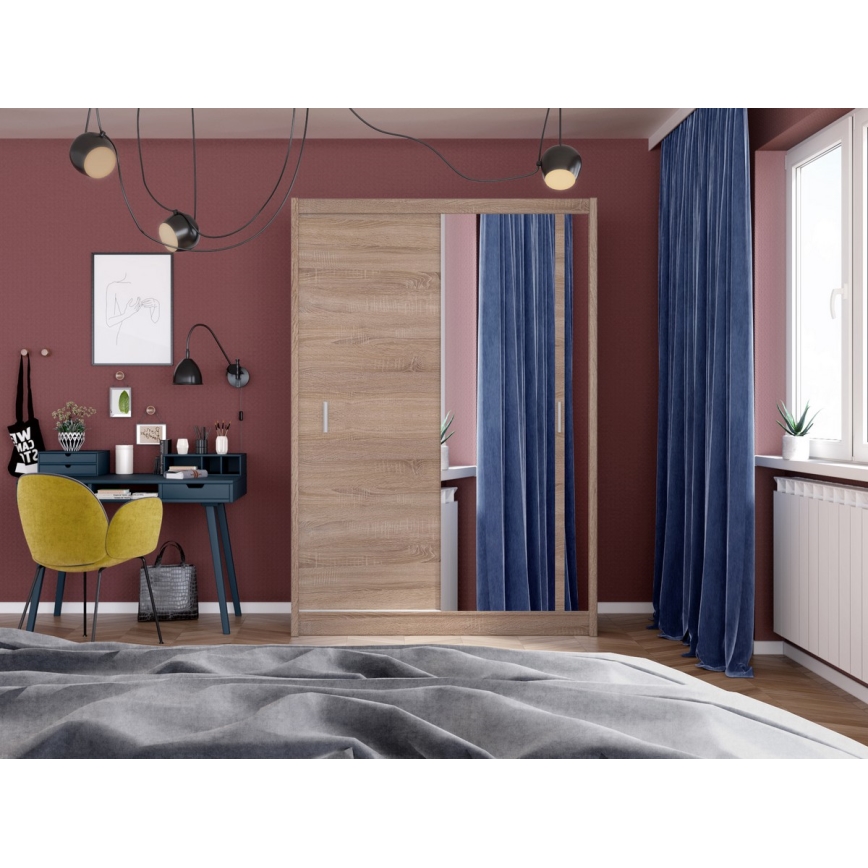 Kleiderschrank SABRINA 150x215 cm Eiche Sonoma