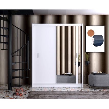 Kleiderschrank SABRINA 180x215 cm weiß