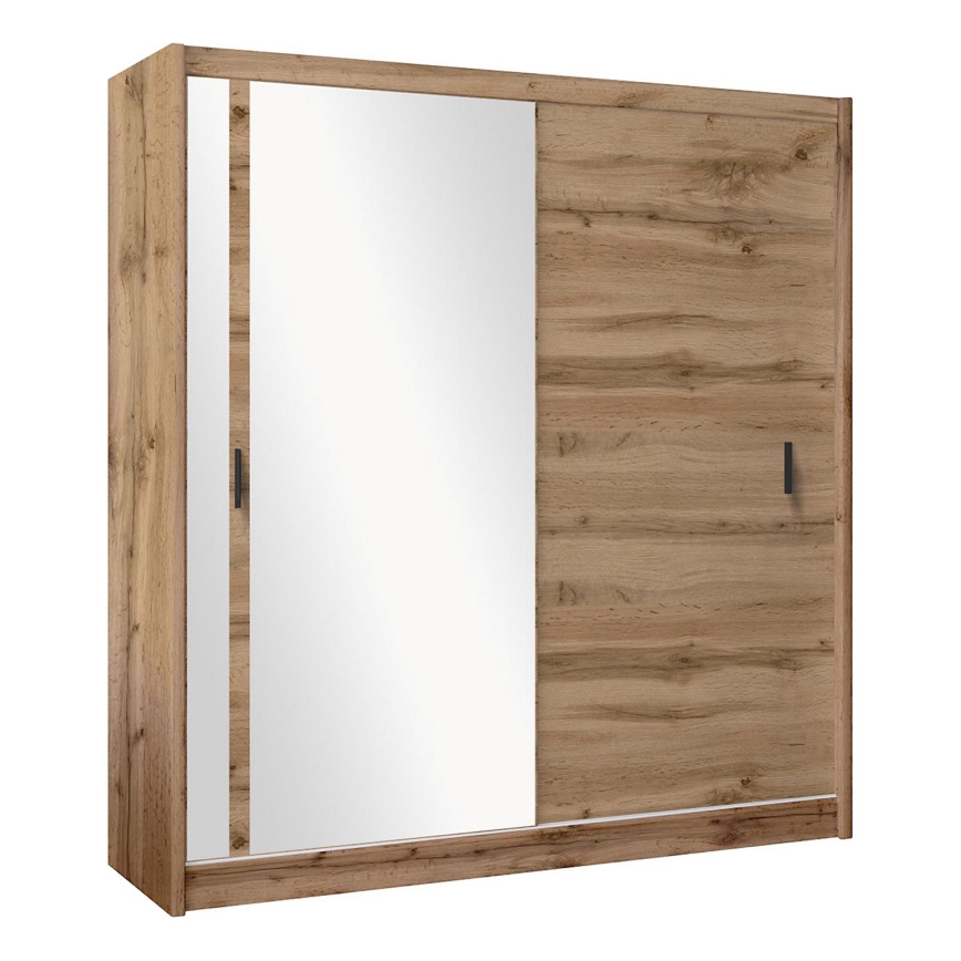 Kleiderschrank SABRINA 203x215 cm Eiche Wotan