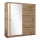 Kleiderschrank SABRINA 203x215 cm Eiche Wotan