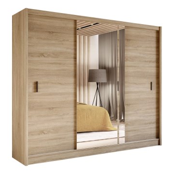 Kleiderschrank SABRINA 250x215 cm Eiche Sonoma