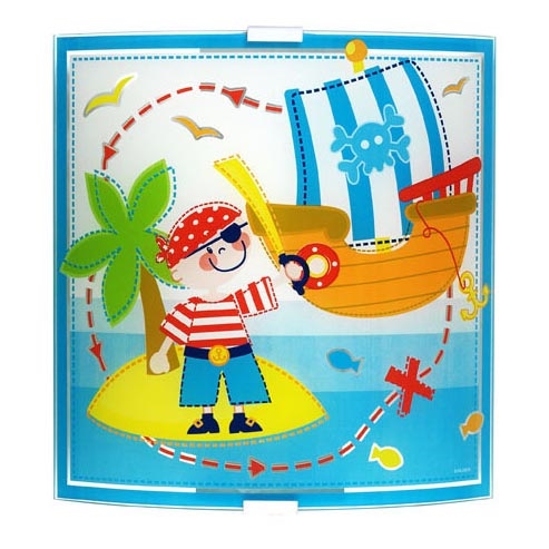 Klik 80558 - Wandleuchte PIRAT E27/60W/230V