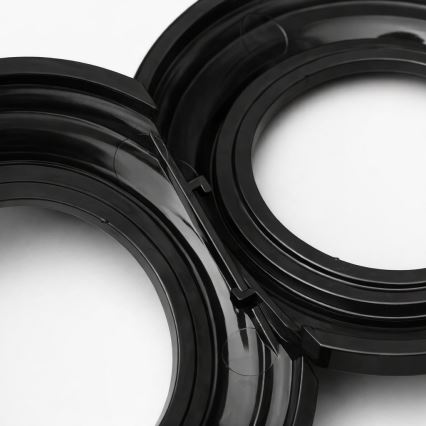 Kliklap - Retro-Abschlussrahmen, schwarz