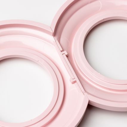 Kliklap - Retro-Rahmen Abschlussstück Altrosa