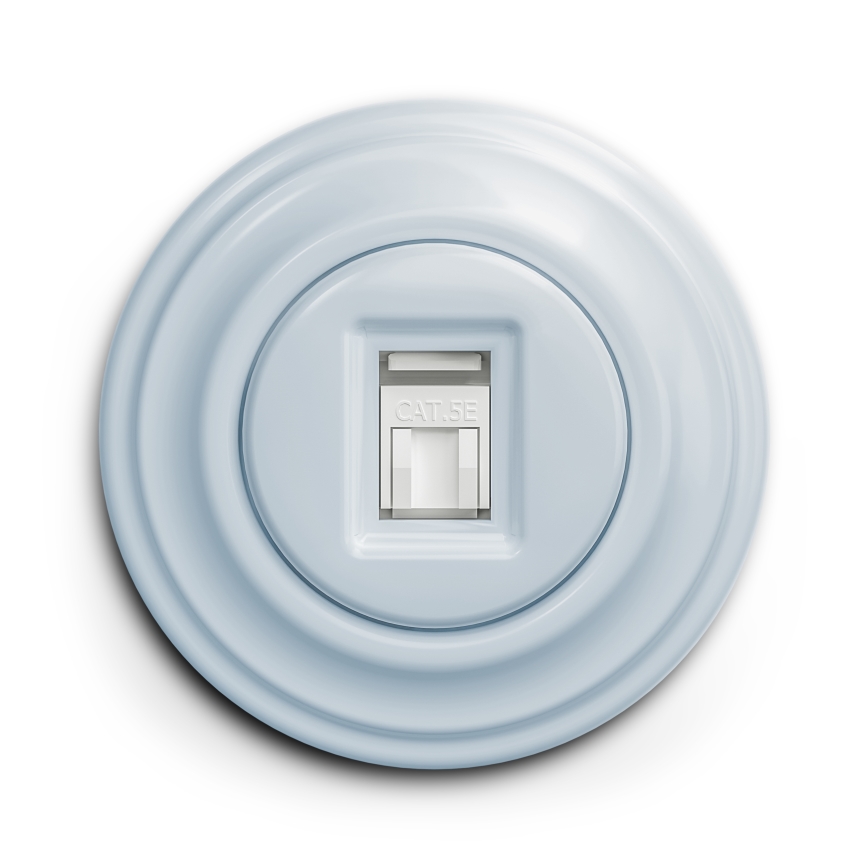 Kliklap - Vintage-Datendose blau
