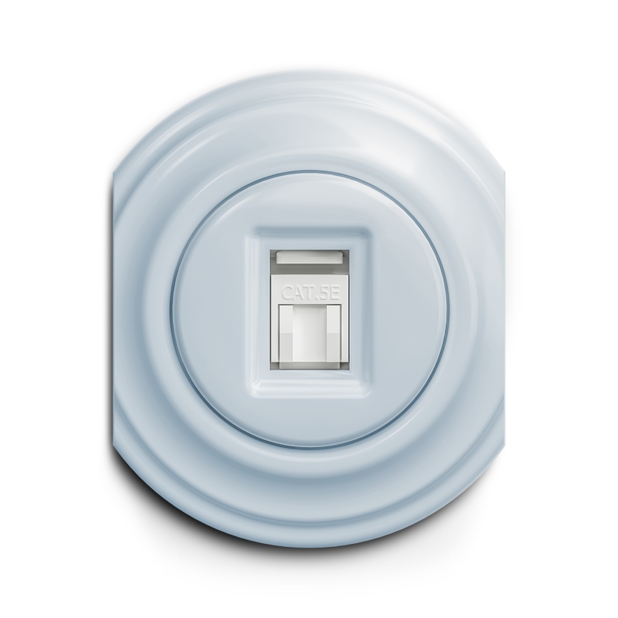 Kliklap - Vintage-Datendose blau