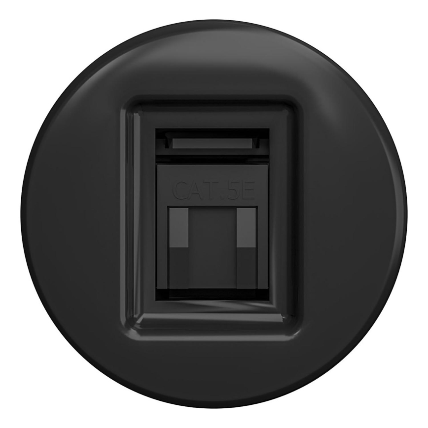 Kliklap - Vintage-Datendose schwarz