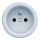 Kliklap - Vintage-Steckdose 230V blau